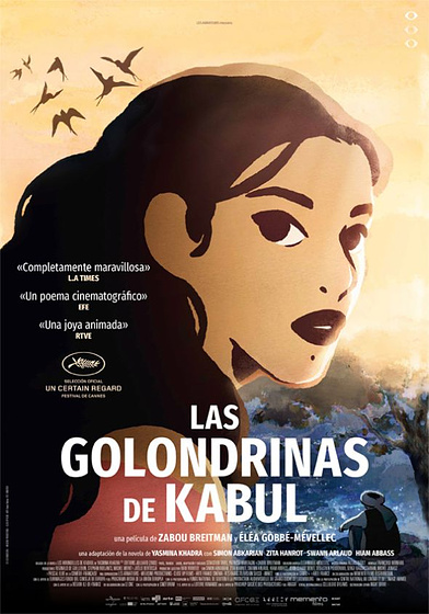 Imagen de Las Golondrinas de Kabul (Cartel español)