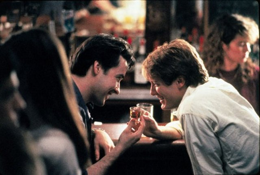 James Spader y John Cusack en El Color de la Ambición