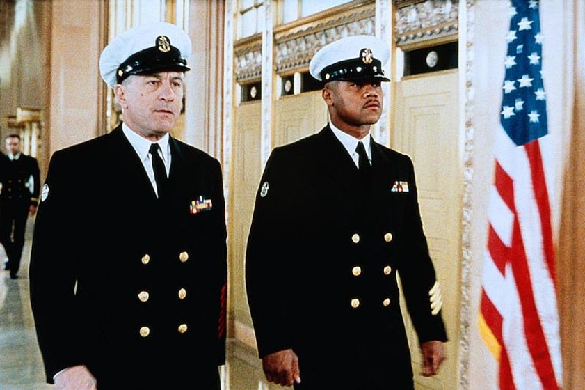 Robert De Niro y Cuba Gooding Jr. en Hombres de honor
