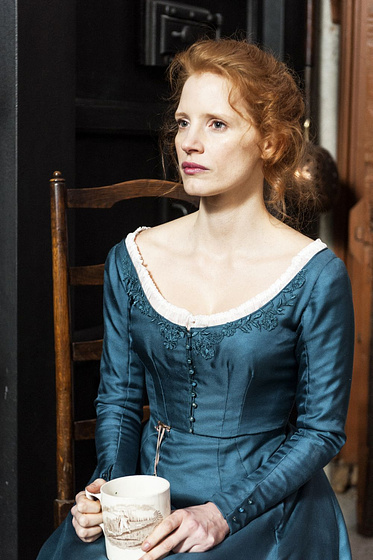 Jessica Chastain en La Señorita Julia