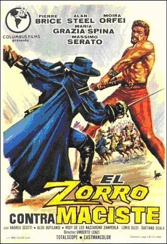 Poster de El Zorro contra Maciste