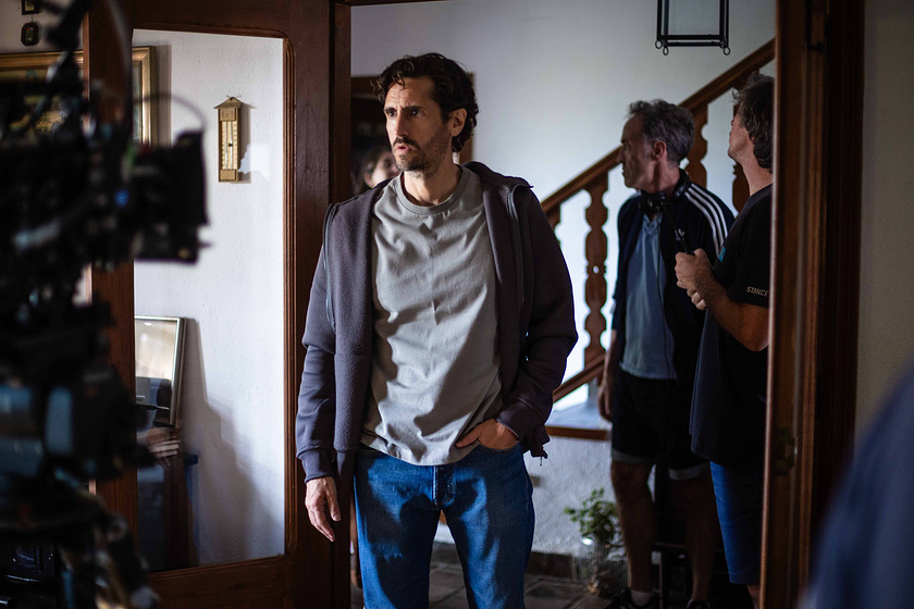 Juan Diego Botto en Los Relatos (Rodaje)