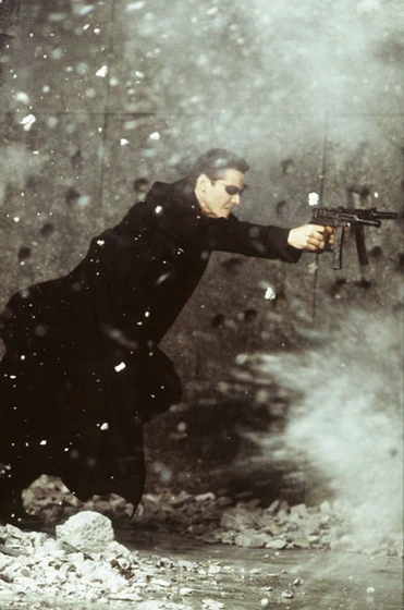 Keanu Reeves en Matrix