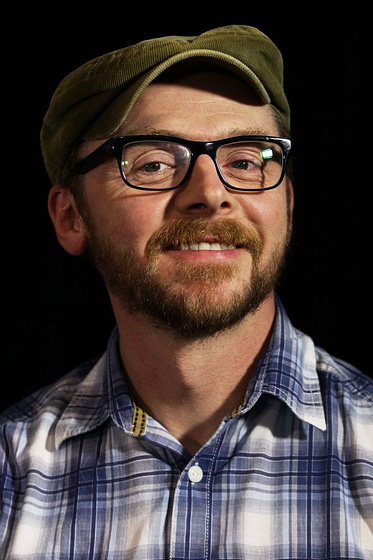 Simon Pegg en Misión: Imposible. Protocolo fantasma (Premiere en Australia. Diciembre 2012)