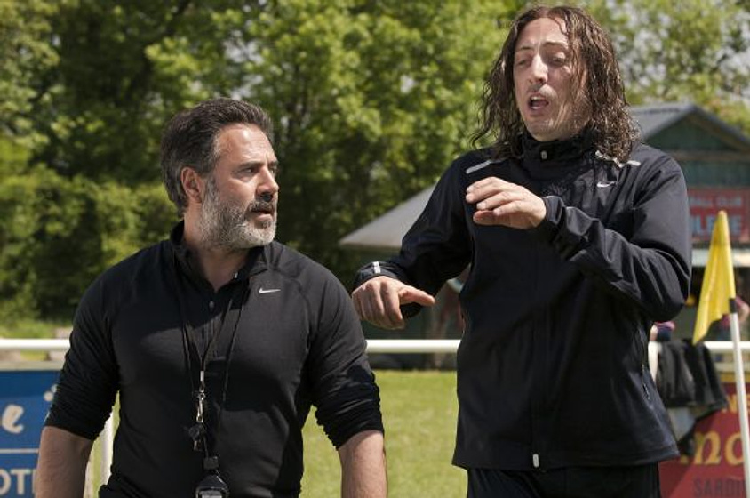 José Garcia [I] y Gad Elmaleh en Un Gran Equipo