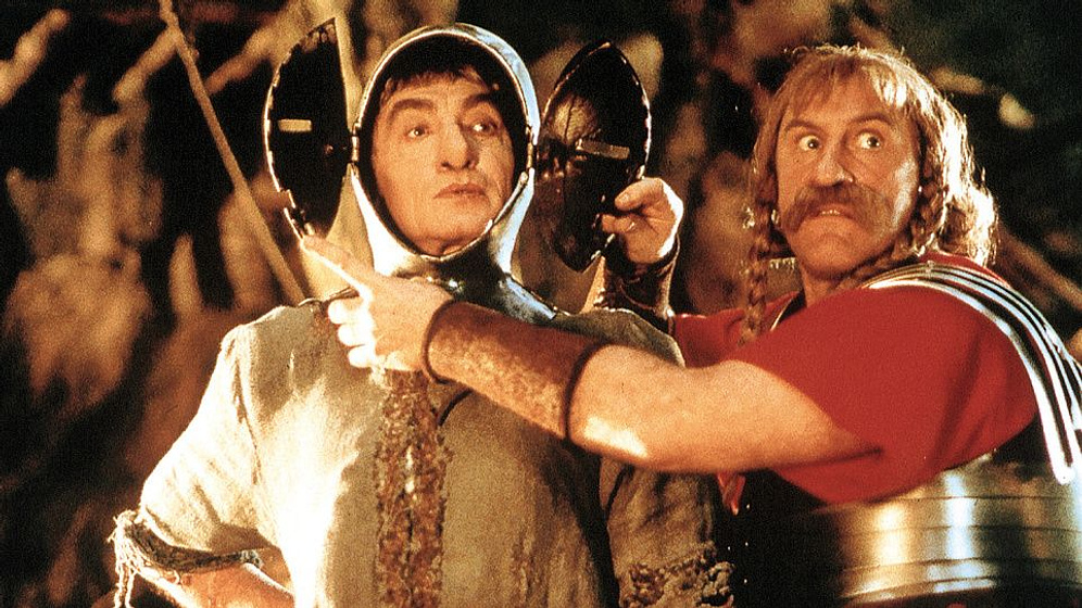 Gerard Depardieu en Astérix y Obélix contra el César