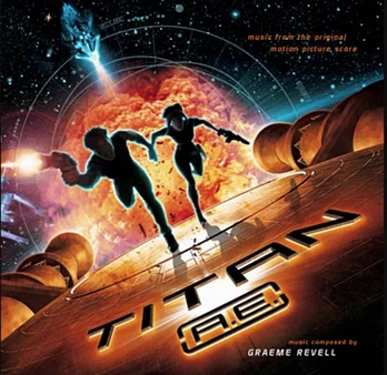 Carátula de la banda de sonido de Titán A.E.