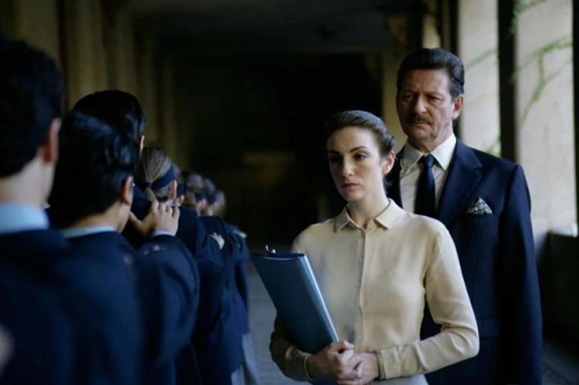 Julieta Zylberberg y Omar Núñez en la-mirada-invisible