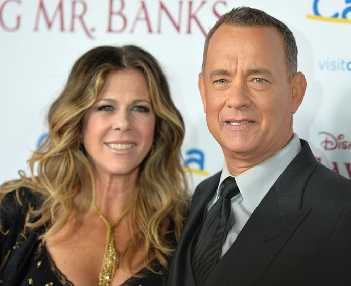 Tom Hanks y Rita Wilson en Al Encuentro de Mr. Banks (Premiere en USA. Diciembre 2013)