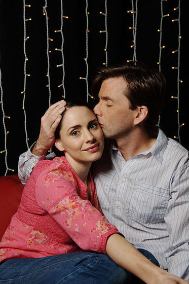 Laura Fraser y David Tennant en Single Father