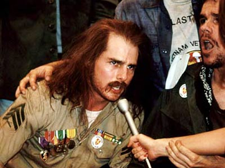 Tom Cruise en Nacido el 4 de Julio