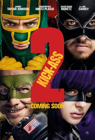 Imagen de Kick-Ass 2, con un par (Cartel internacional)