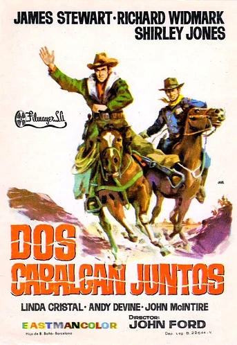 Poster de Dos cabalgan juntos