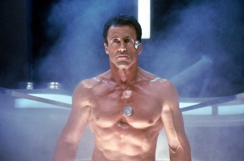 Sylvester Stallone en Demolition Man