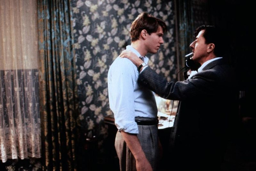 Loren Dean y Dustin Hoffman en Billy Bathgate