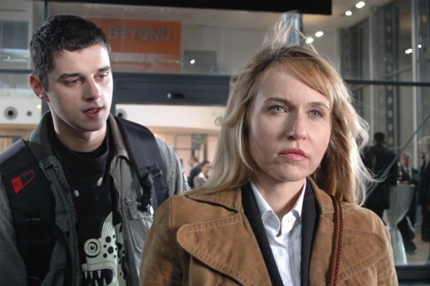 Anica Dobra y Nikola Rakocevic en la-mujer-con-la-nariz-rota