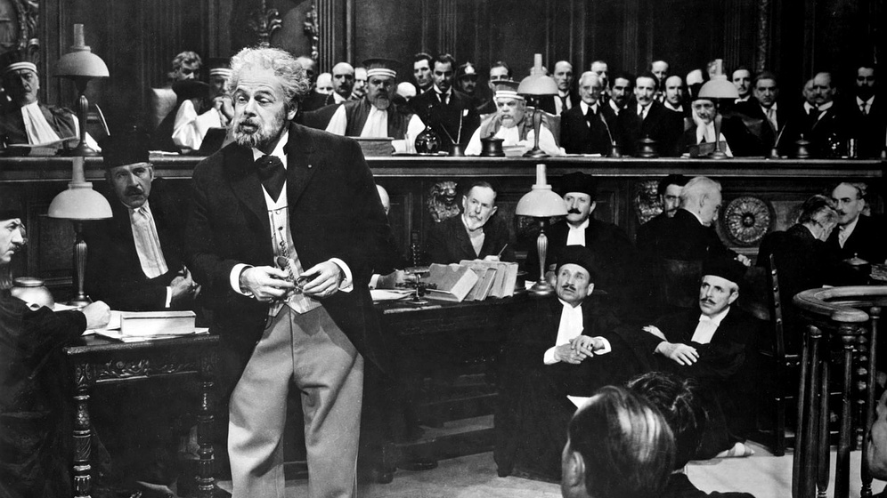 Paul Muni en La Vida de Émile Zola