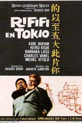 Poster de Rififí en Tokyo