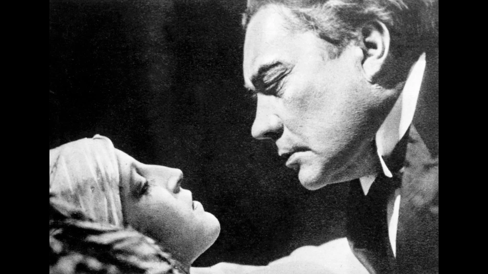 Brigitte Helm y Paul Wegener en mandragora
