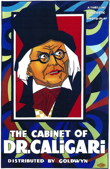 Imagen de El Gabinete del Dr. Caligari (Cartel inglés)
