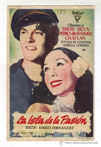 Poster de La isla de la pasión