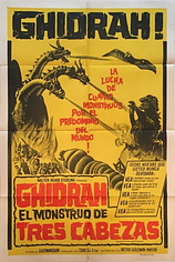poster of movie Godzilla contra Ghidorah, El Dragón de Tres Cabezas