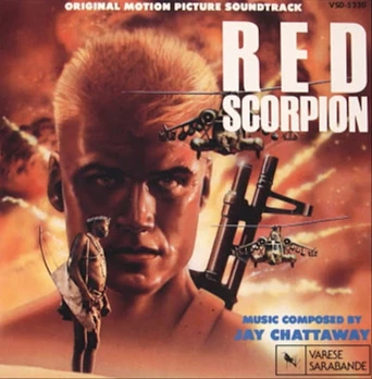 Carátula de la banda de sonido de Red Scorpion