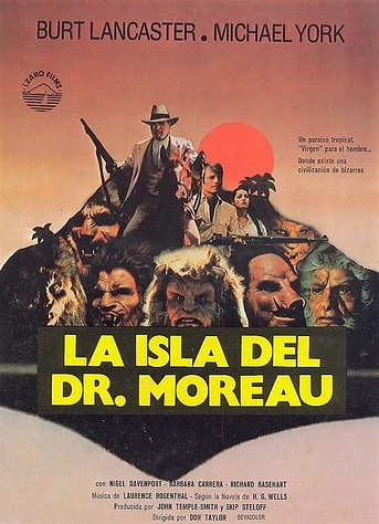 Poster de La Isla del Doctor Moreau