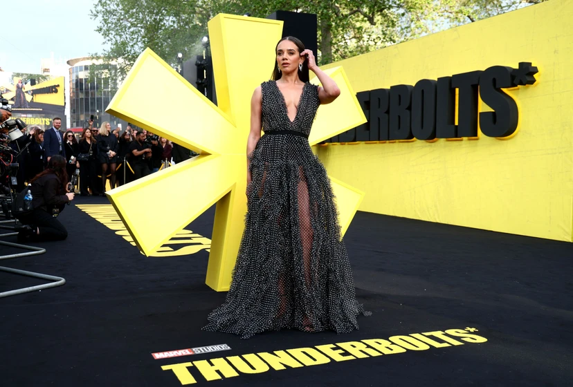 Hannah John-Kamen en thunderbolts (Premiere en Londres. Abril 2025)