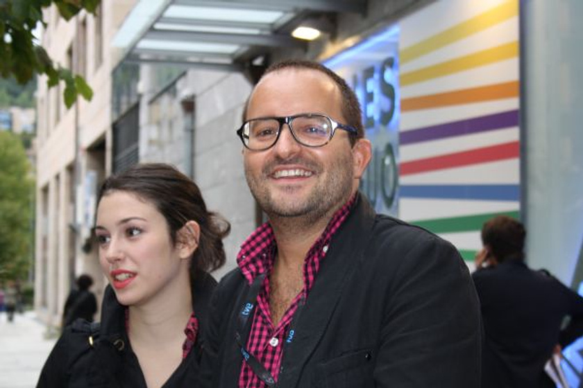 Blanca Suárez [II] y Fernando González Molina en Tonto quien lo lea (Coloquio Fuga de Cerebros)