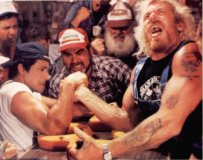 Sylvester Stallone en Yo, el halcón