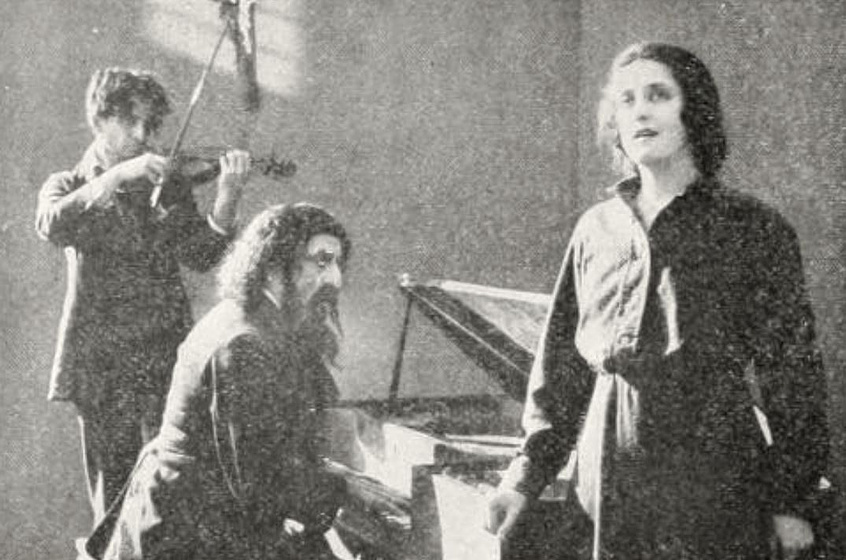 Clara Kimball Young y Wilton Lackaye en Trilby