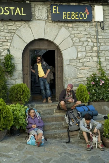 Lucas Fuica, Elisa Drabben, Raúl Fernández y Lucas Utray en Viaje a Surtsey