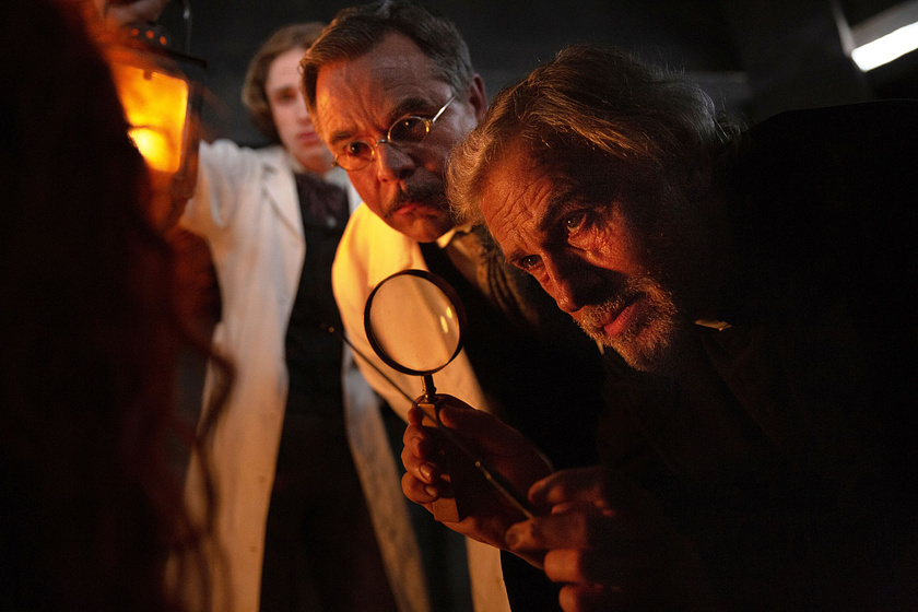 Christoph Waltz y Guillaume De Tonquedec en Dracula. A Love Tale