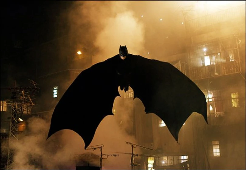 Christian Bale en batman-begins