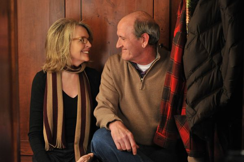 Richard Jenkins y Diane Keaton en ¡Por fin solos!