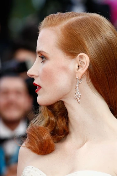 Jessica Chastain en Madagascar 3: De marcha por Europa (Cannes. Mayo 2012)
