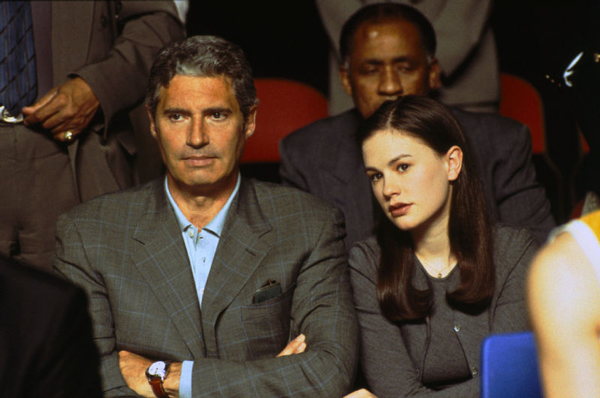 Anna Paquin y Michael Nouri en Descubriendo a Forrester