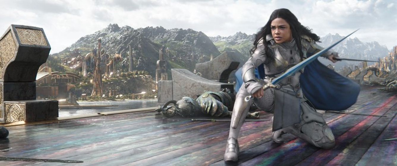 Tessa Thompson en Thor: Ragnarok