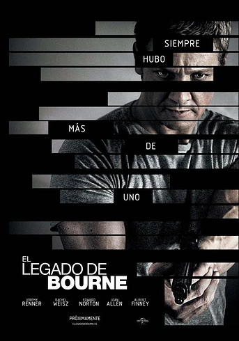 Poster de El Legado de Bourne
