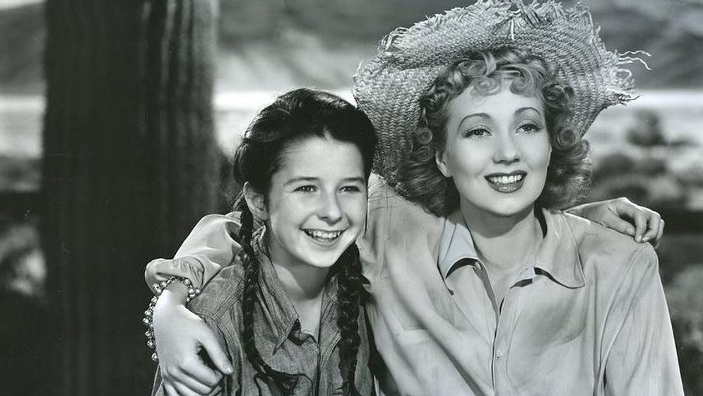 Ann Sothern y Virginia Weidler en gold-rush-maisie