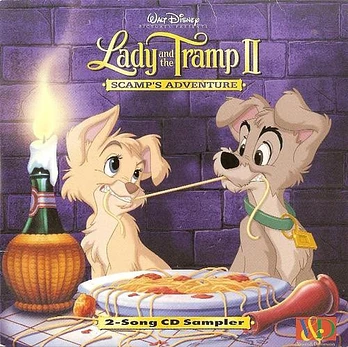 Carátula de la banda de sonido de La dama y el vagabundo II