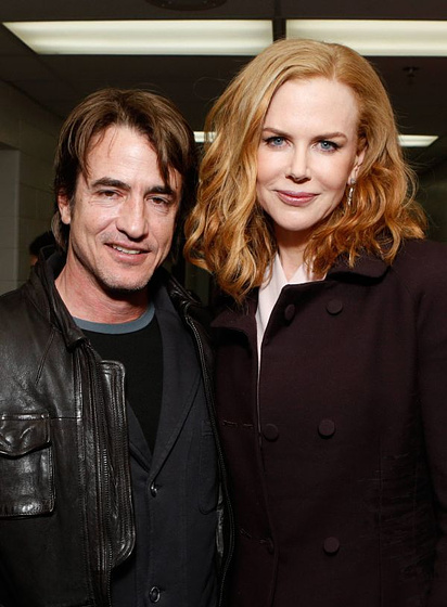 Dermot Mulroney y Nicole Kidman en Stoker (Sundance 2013)