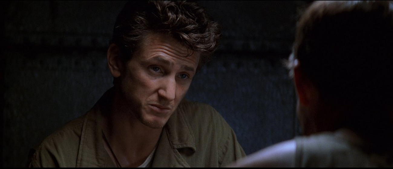 Sean Penn en La Delgada Línea Roja