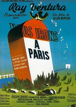 Nous irons à Paris poster