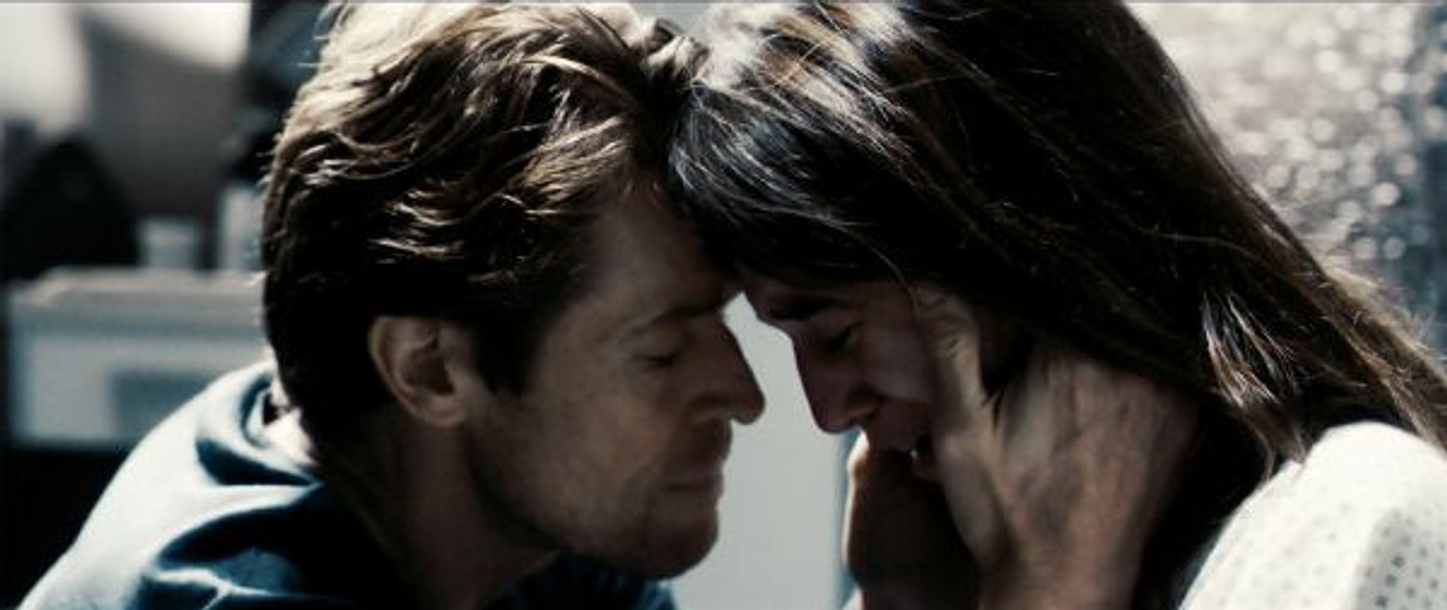 Willem Dafoe y Charlotte Gainsbourg en Anticristo