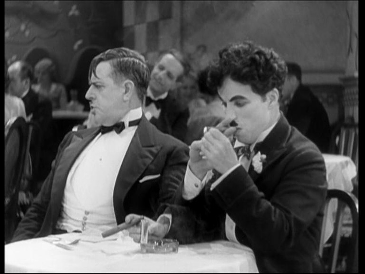 Charles Chaplin en Luces de la ciudad