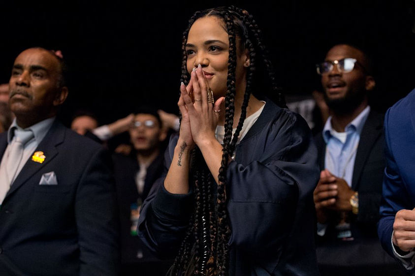 Tessa Thompson en Creed II. La Leyenda de Rocky