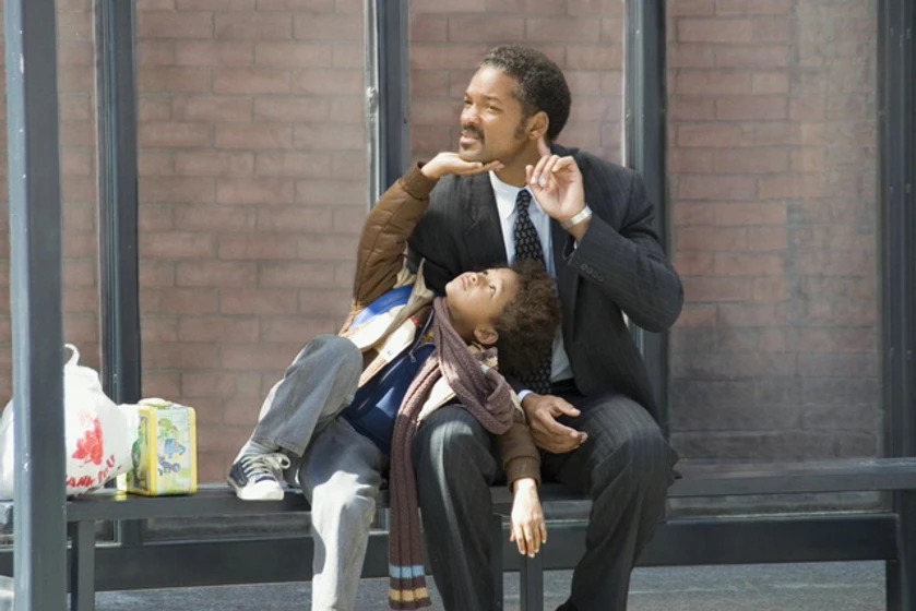 Will Smith y Jaden Smith en en-busca-de-la-felicidad