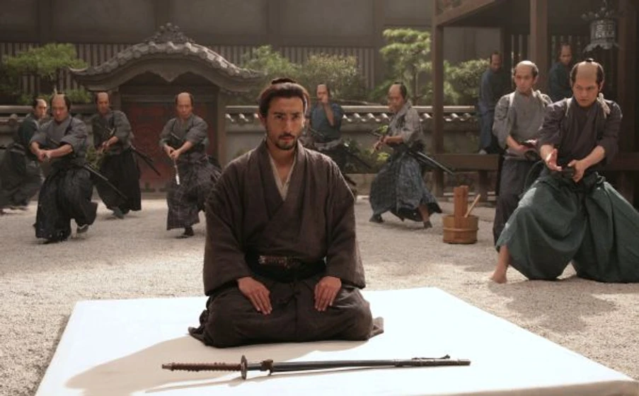 Ebizô Ichikawa en hara-kiri-muerte-de-un-samurai